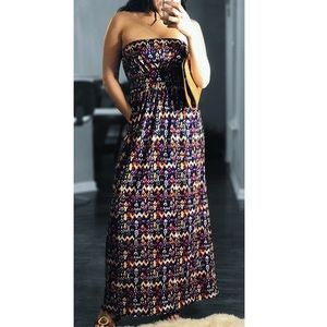 Macy’s• Maxi Dress • Junior • Navy